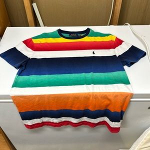 Polo Ralph Lauren rainbow stripe shirt